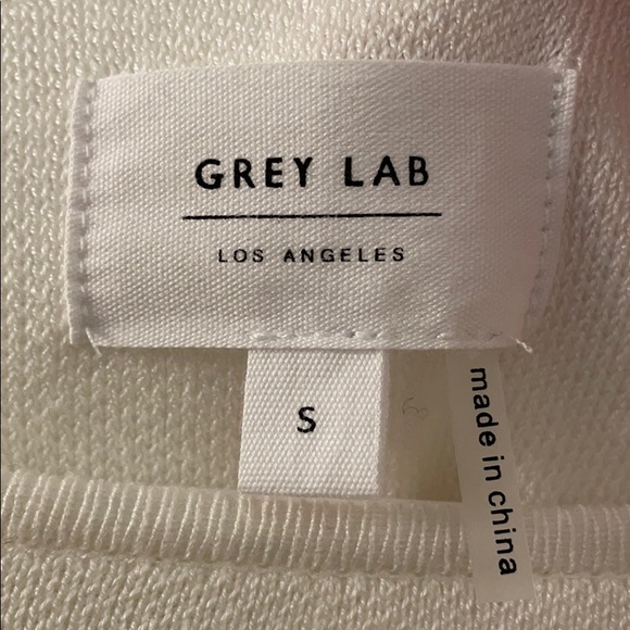 Grey Lab Cinched Waist Sweater - Picture 2 of 5